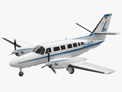 Cessna F406 Caravan II 3D-Modell