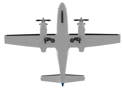Cessna F406 Caravan II 3D Модель