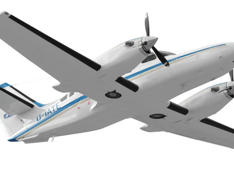 Cessna F406 Caravan II 3D Model