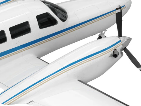 Cessna F406 Caravan II 3D Model