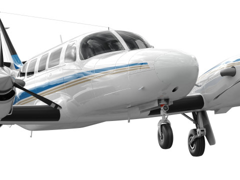 Cessna F406 Caravan II 3D Модель