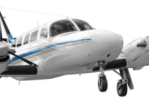 Cessna F406 Caravan II 3D Model