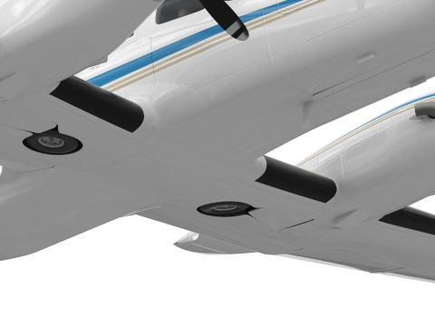 Cessna F406 Caravan II 3D Модель