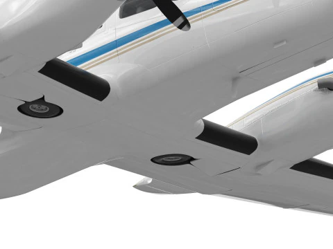 Cessna F406 Caravan II 3D Model