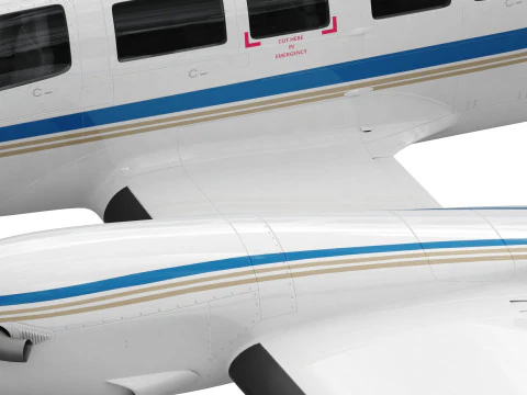 Cessna F406 Caravan II 3D Model