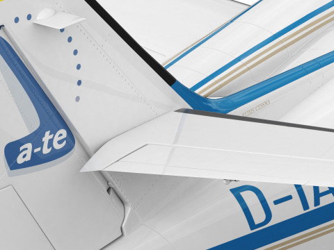 Cessna F406 Caravan II 3D Модель