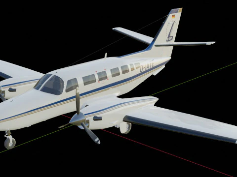 Cessna F406 Caravan II 3D Model