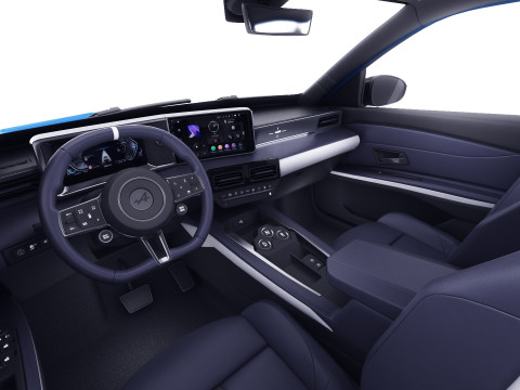 Alpine A290 GTS 2025 with interior Modelo 3D