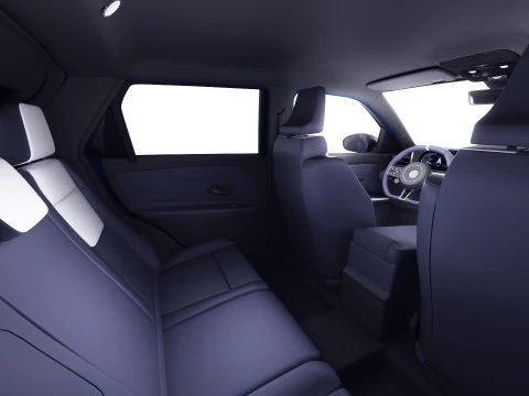 Alpine A290 GTS 2025 with interior 3D Model