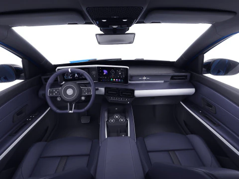 Alpine A290 GTS 2025 with interior 3D Model