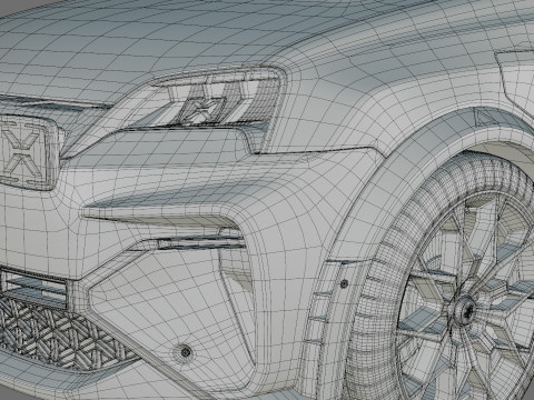 Alpine A290 GTS 2025 with interior Modelo 3D