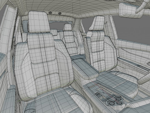 Alpine A290 GTS 2025 with interior Modelo 3D