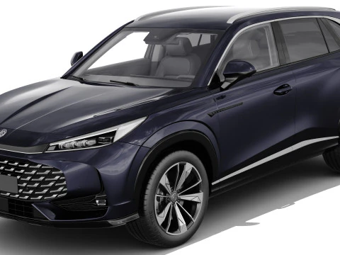 MG HS 2025 with interior 3D Model