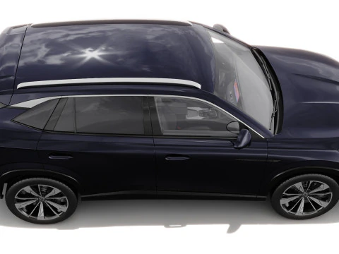 MG HS 2025 with interior 3D Model