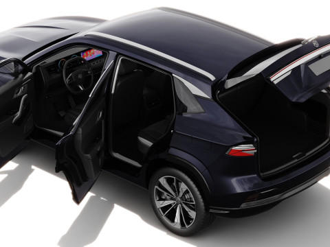 MG HS 2025 with interior 3D Model