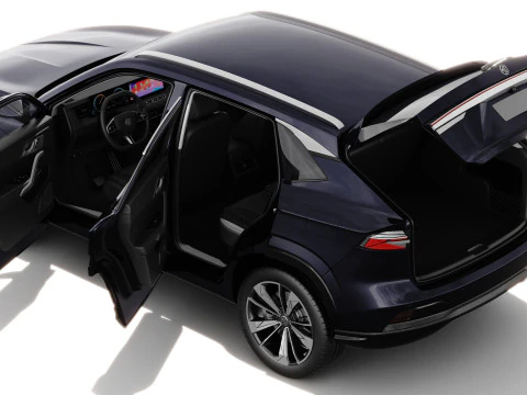 MG HS 2025 with interior 3D Model