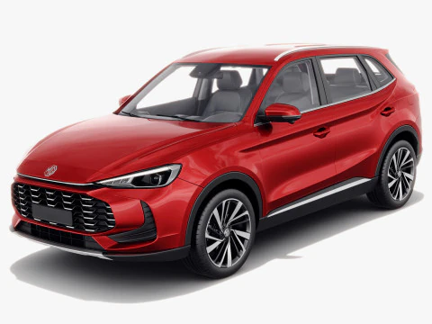 MG ZS 2025 with interior 3D Model