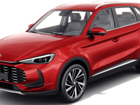 MG ZS 2025 with interior 3D Model