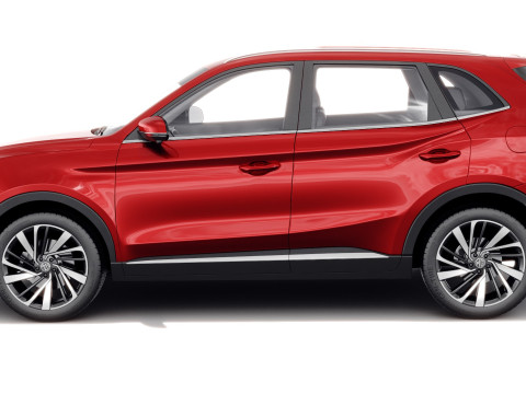 MG ZS 2025 with interior 3D Model