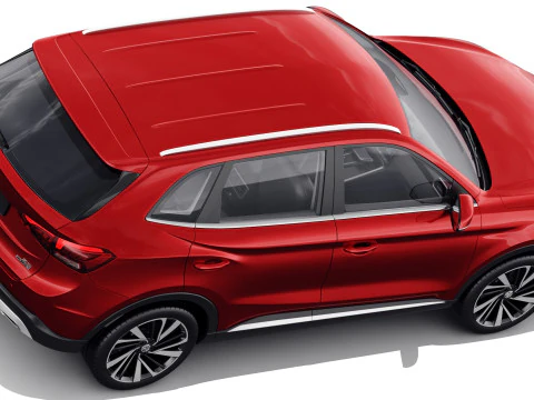 MG ZS 2025 with interior 3D Model