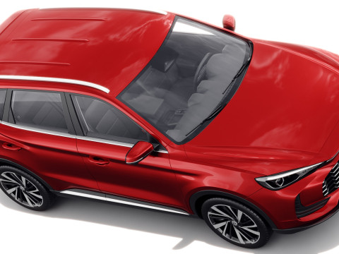 MG ZS 2025 with interior 3D Model