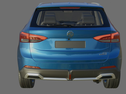 MG ZS 2025 with interior 3D Model