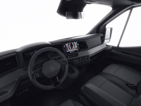 Renault Master Box Truck 2024 with interior Modello 3D