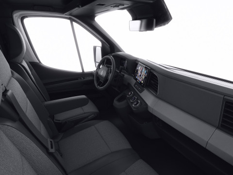 Renault Master Box Truck 2024 with interior Modello 3D