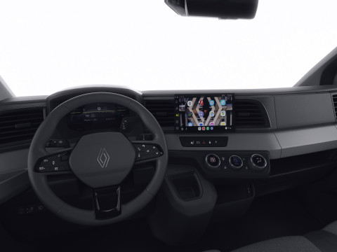Renault Master Box Truck 2024 with interior Modello 3D