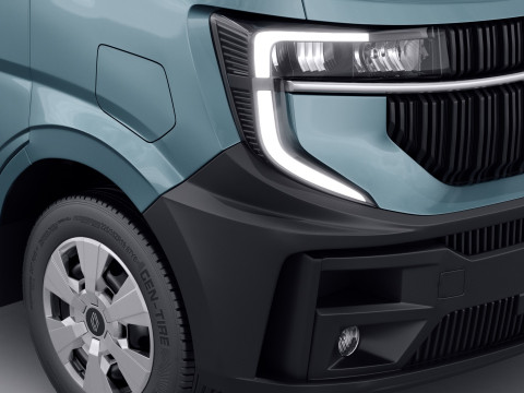 Renault Master pick-up 2024 with interior Model 3D