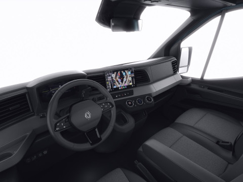 Renault Master pick-up 2024 with interior Model 3D
