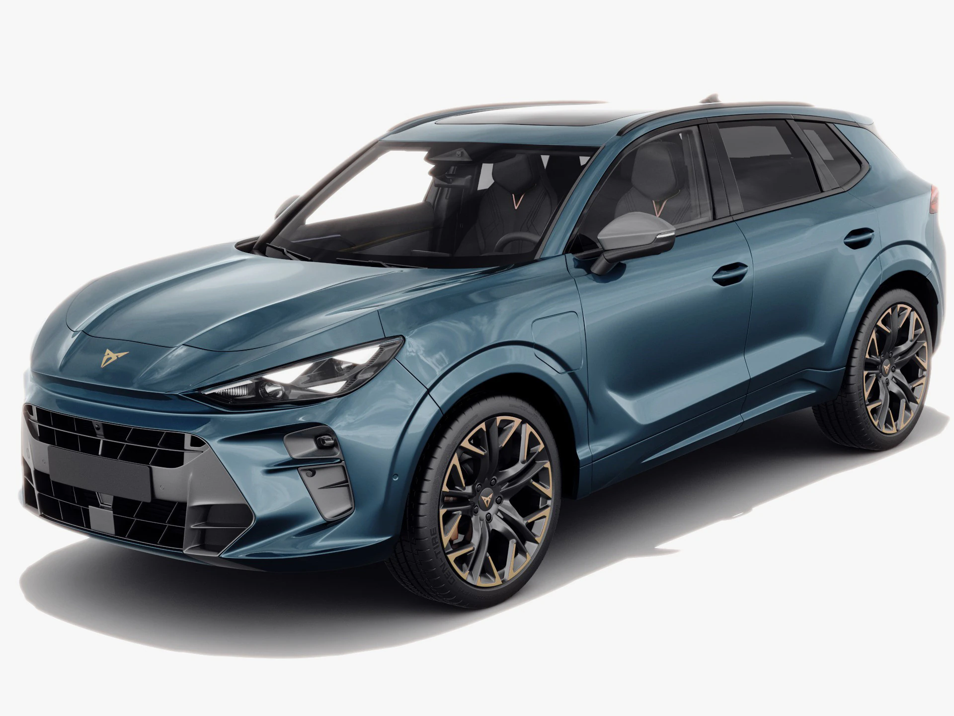Cupra Terramar 2025 with interior 3D Model .c4d .max .obj .3ds .fbx .stl .blend 