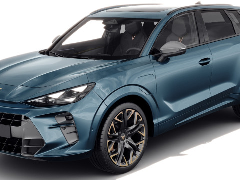 Cupra Terramar 2025 with interior 3Dモデル