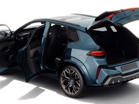 Cupra Terramar 2025 with interior 3Dモデル