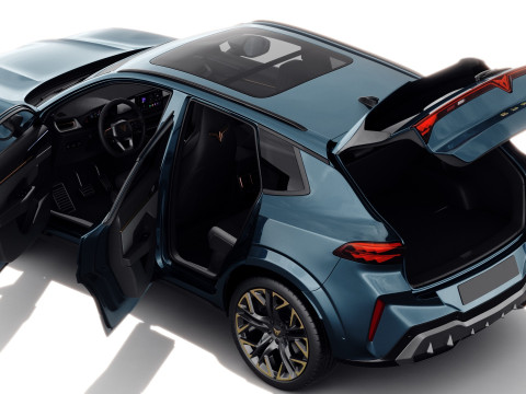 Cupra Terramar 2025 with interior 3Dモデル