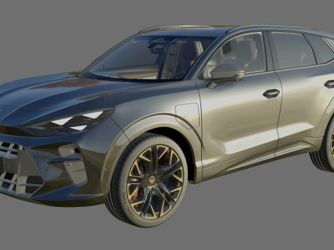 Cupra Terramar 2025 with interior 3Dモデル