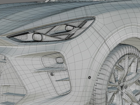 Cupra Terramar 2025 with interior 3Dモデル