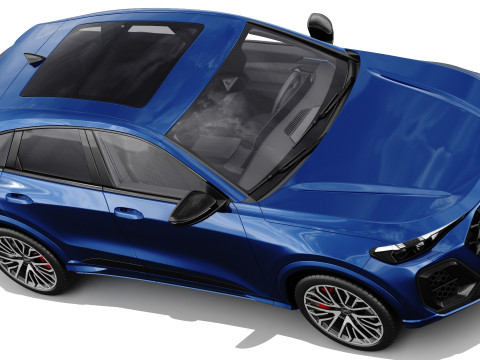 Audi Q5 S-line and SQ5 Sportback 2025 with interior 3Dモデル