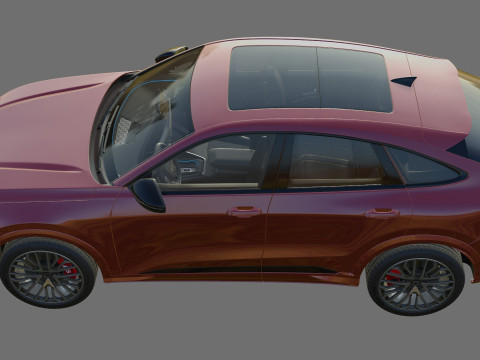 Audi Q5 S-line and SQ5 Sportback 2025 with interior 3Dモデル