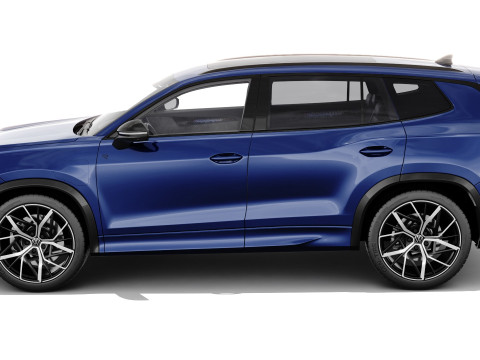 Volkswagen Tayron 2025 with interior Modelo 3D