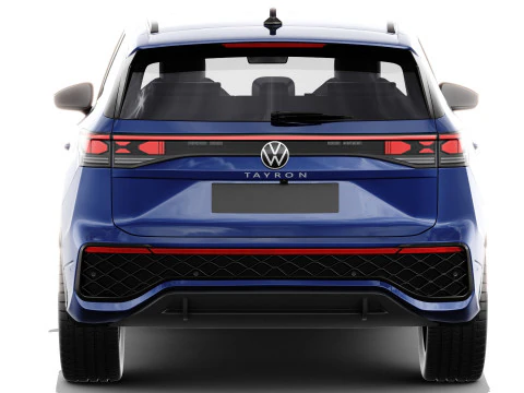 Volkswagen Tayron 2025 with interior 3D Model