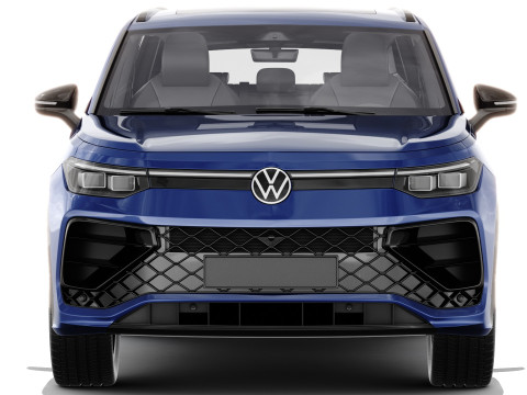 Volkswagen Tayron 2025 with interior Modelo 3D