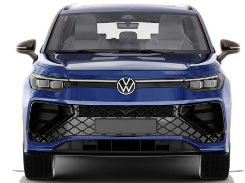 Volkswagen Tayron 2025 with interior 3D Model