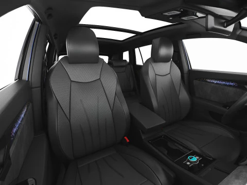 Volkswagen Tayron 2025 with interior 3D Model