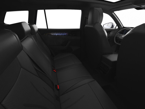 Volkswagen Tayron 2025 with interior Modelo 3D