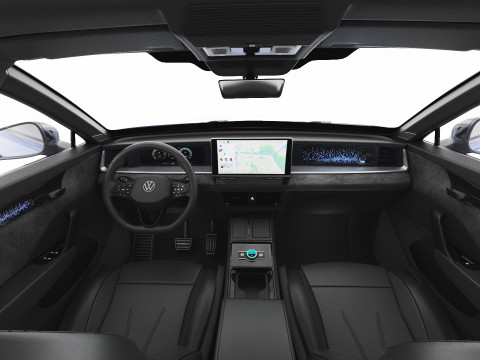 Volkswagen Tayron 2025 with interior Modelo 3D