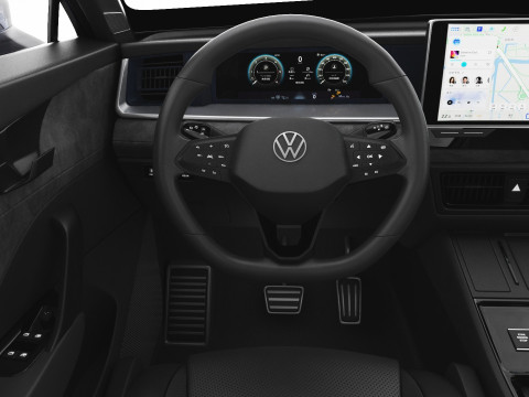 Volkswagen Tayron 2025 with interior Modelo 3D