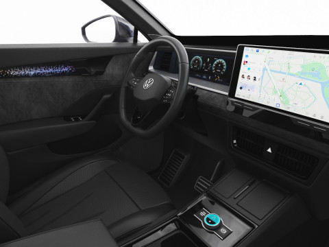 Volkswagen Tayron 2025 with interior Modelo 3D