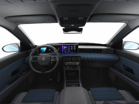 Renault 4 E-Tech 2026 with interior 3D Модель