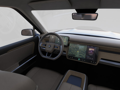 R1T Electric Pick-up 3D Model